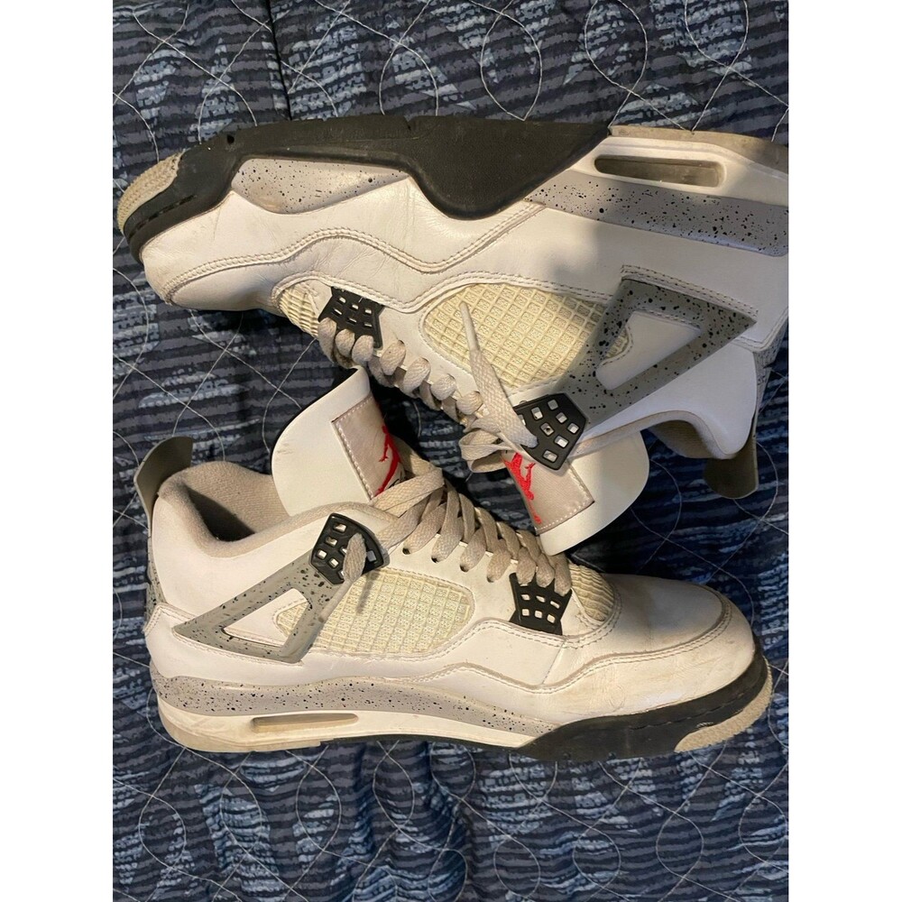 Jordan 4 white cement
